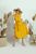 Платье без рукавов из итальянской вискозы с кантом и круглой горловиной цвет манго 023д_mango фото