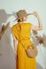 Сукня без рукавів та круглою горловиною з тенселу колір манго 023д_mango фото 3