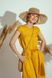 Сукня без рукавів та круглою горловиною з тенселу колір манго 023д_mango фото 5