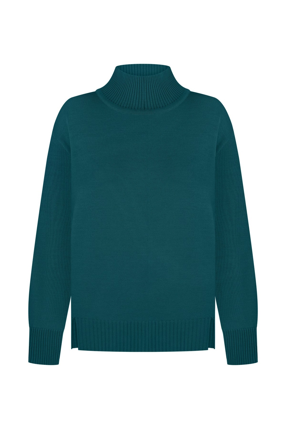 Светр в'язаний із напіввовни мериноса 17 кольорів Sweater_knitted фото