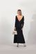 Платье вязаное с глубоким вырезом из поливискозы Dress_knitted_04 фото 1