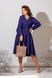*Платье "Пеликан" plus size фиолет 099._fiolet фото 3