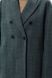 Пальто-жакет в мужском стиле из тонкой шерсти серо-зеленая клетка 093_gray_green_check фото 9