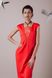 *Сукня з мереживною вставкою червона 013_red_dress_with_lace фото 4