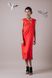 *Сукня з мереживною вставкою червона 013_red_dress_with_lace фото 1