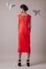 *Платье с кружевной вставкой алое 013_red_dress_with_lace фото 2