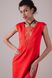 *Сукня з мереживною вставкою червона 013_red_dress_with_lace фото 5