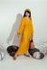 Сукня з кантом на запах із тенселу колір манго 022б_mango фото 2