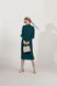 Платье вязаное с высокой горловиной из полушерсти мериноса Dress_knitted_02 фото 37